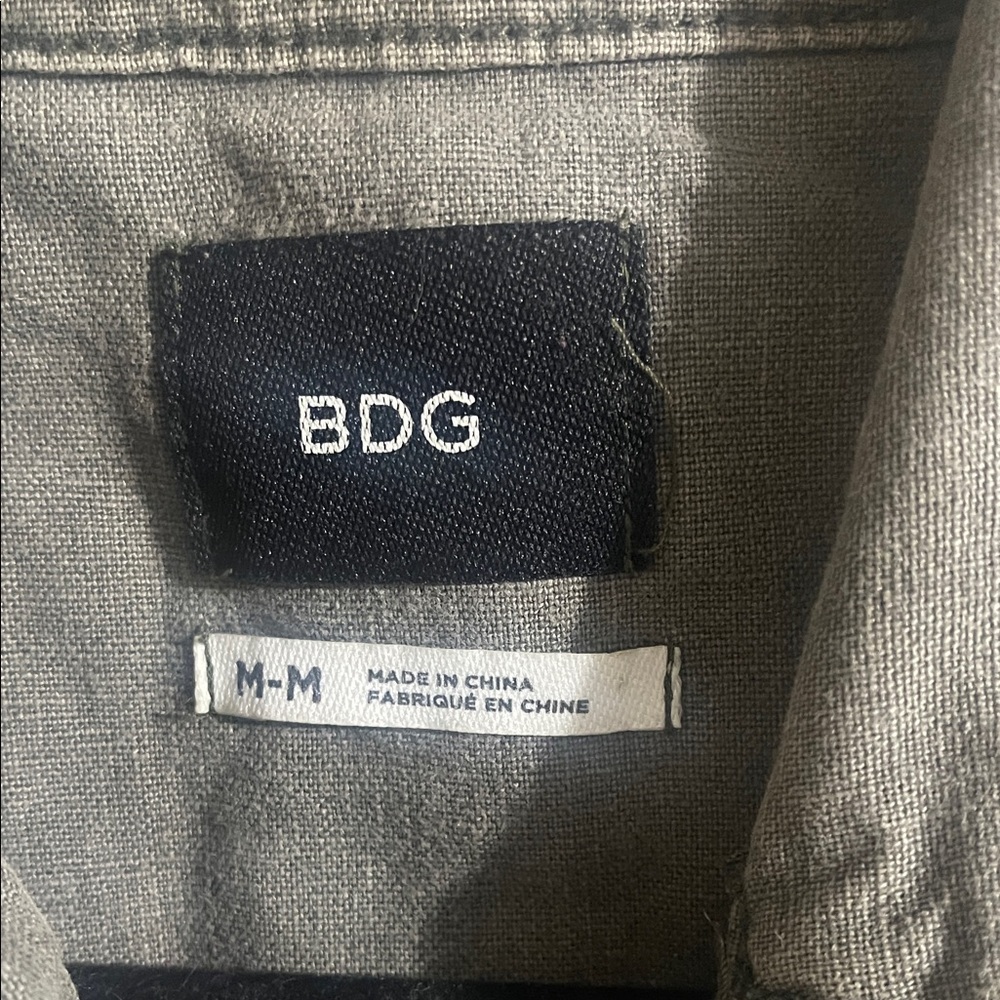 BDG Green Utility Jacket Size Medium - Picture 6 of 6